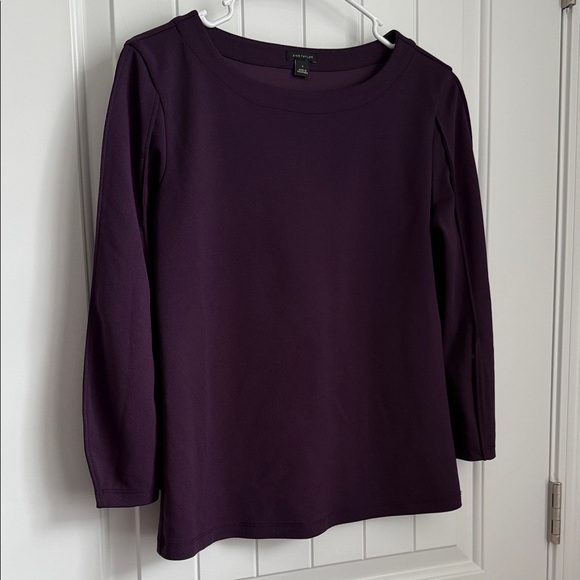 Ann Taylor Tops - Ann Taylor Deep Purple Long Sleeve Top